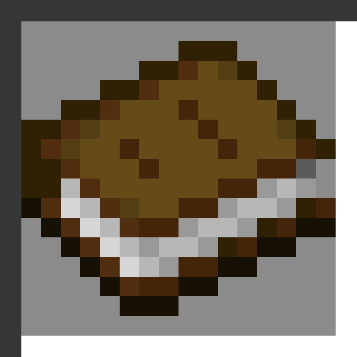 Book in Minecraft, drawn from the game's own item texture. Crafting bookshelves.