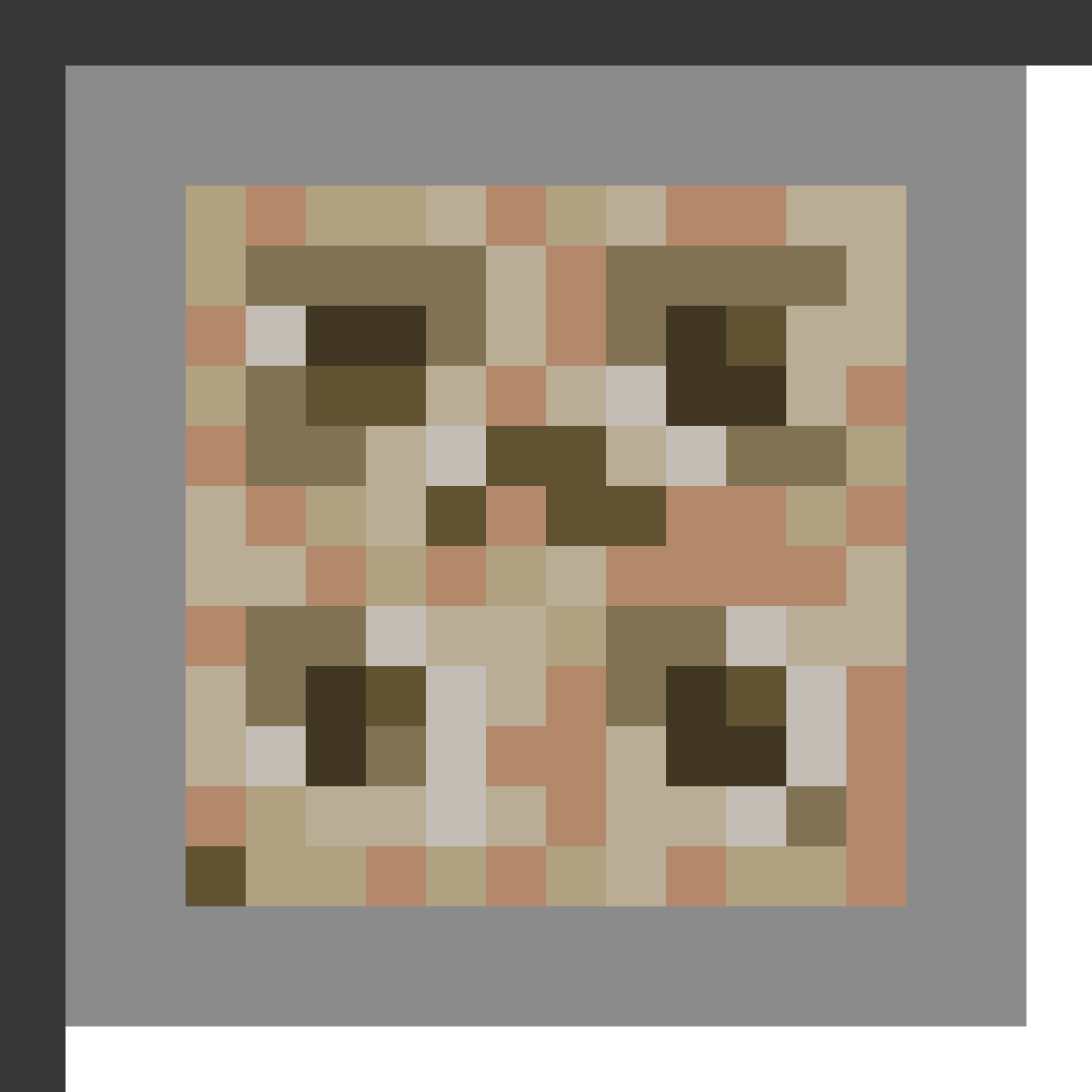 Conduit in Minecraft, drawn from the game's own item texture. Conduit Power effect: water breathing, night vision and haste underwater.