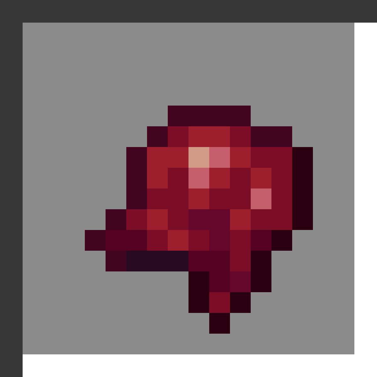 Fermented Spider Eye in Minecraft, drawn from the game's own item texture. Brewing negative effect potions (Weakness, Harming, Slowness, Invisibility). Minecraft has used the name Fermented Spider Eye since 1.0.