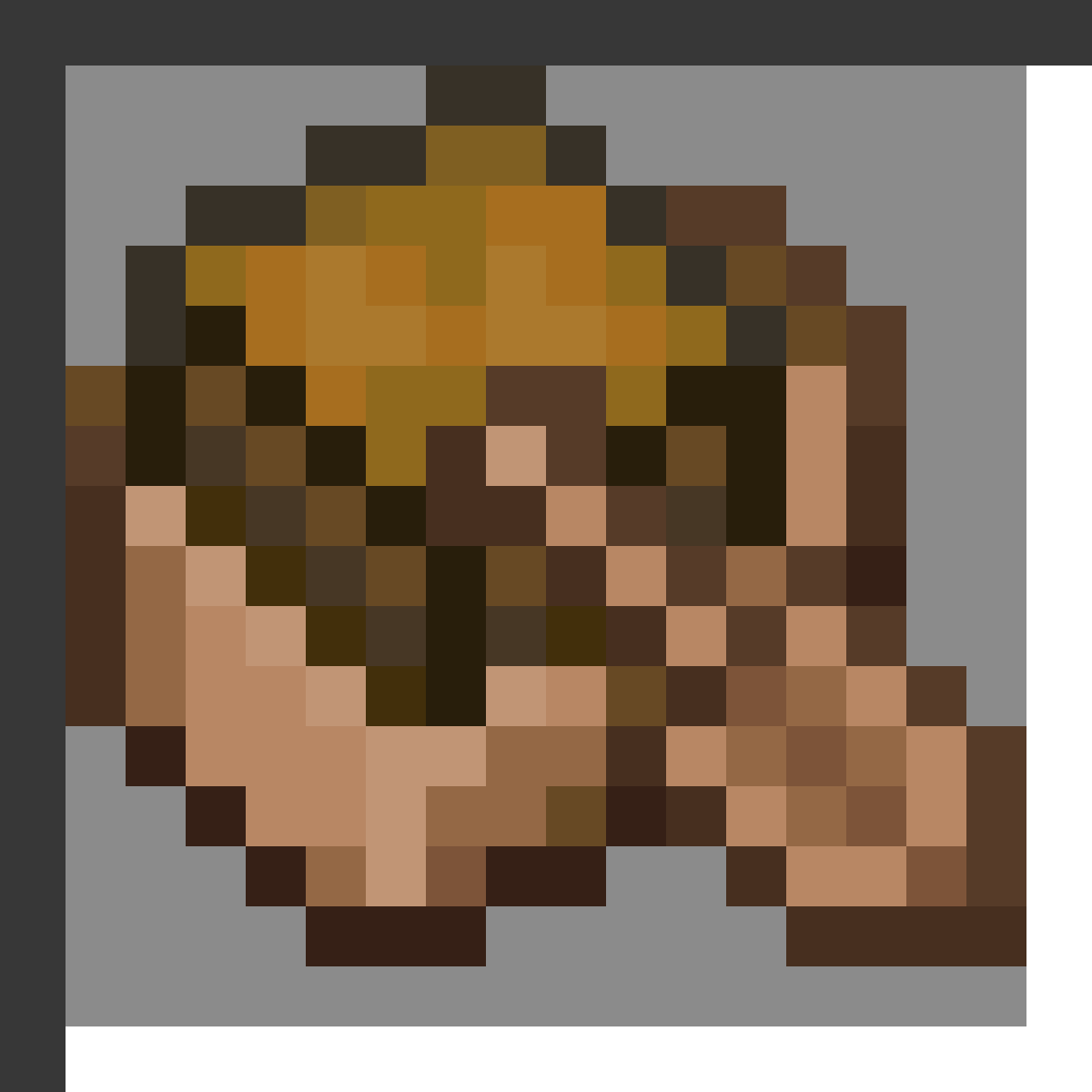 Jungle Boat with Chest in Minecraft, drawn from the game's own item texture. Water travel with 27-slot storage. Minecraft has used the name Jungle Boat with Chest since 1.19.
