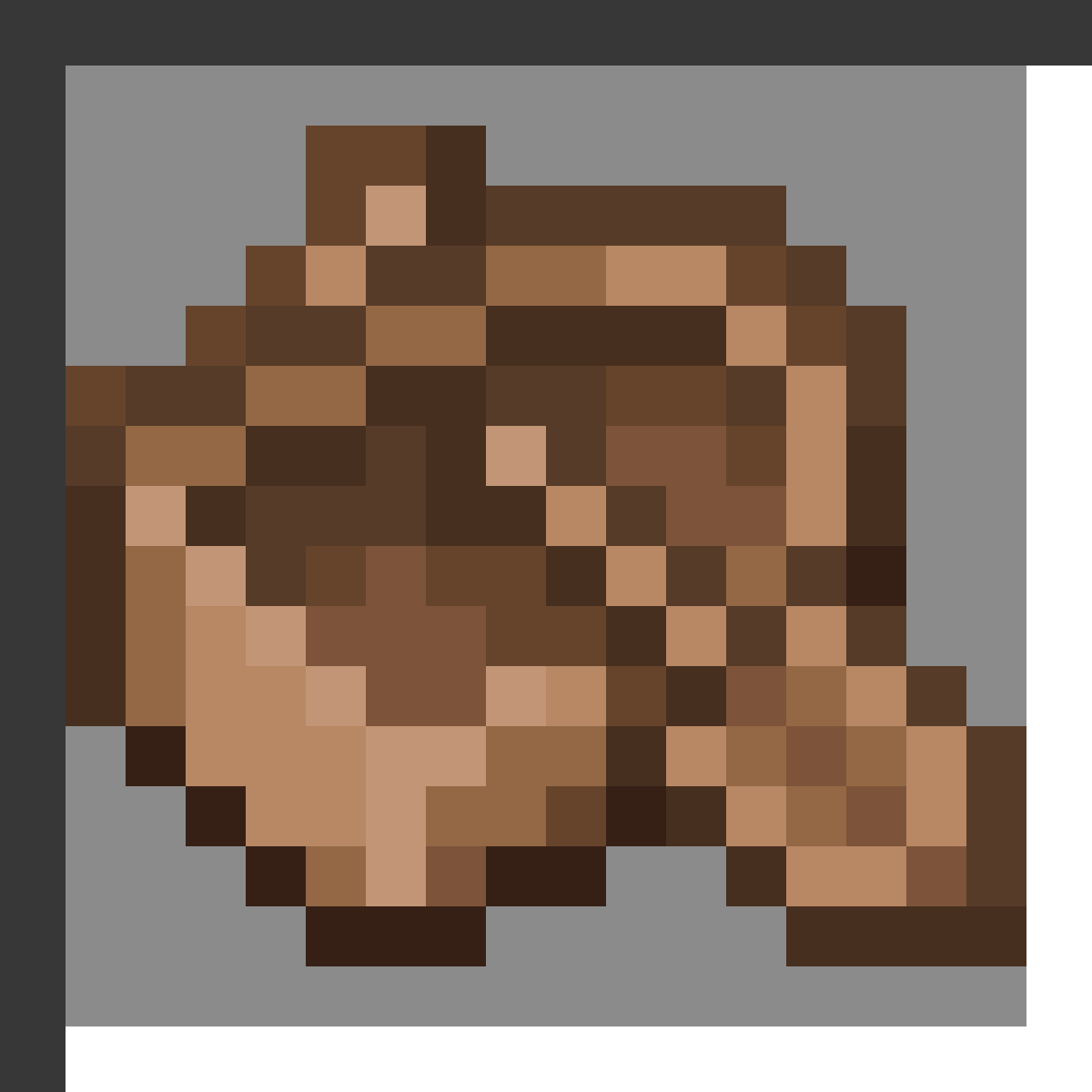 Jungle Boat in Minecraft, drawn from the game's own item texture. Water travel. Minecraft has used the name Jungle Boat since 1.9.