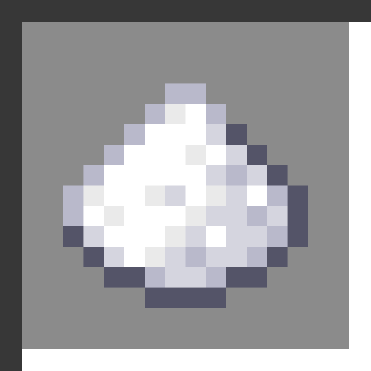 Sugar in Minecraft, drawn from the game's own item texture. Crafting cakes, pumpkin pie and fermented spider eyes. Minecraft has used the name Sugar since Beta 1.2.