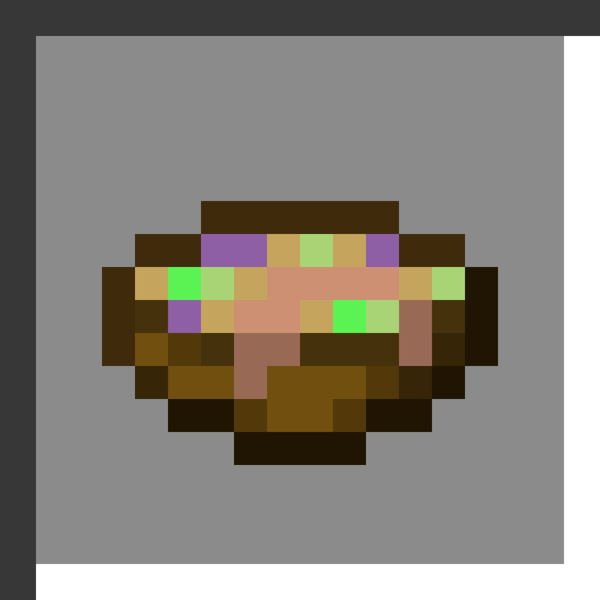 Suspicious Stew in Minecraft, drawn from the game's own item texture. Restores 6 hunger points. The recipe first appears in the game's files in Minecraft 1.14.